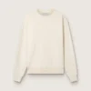 Bluza w kolorze postarzanej bieli z odwróconym logo z tyłu – Jersey Capsule