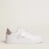 Damskie sneakersy Purestar z błyszczącą srebrną wstawką na pięcie