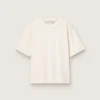 Koszulka w kolorze postarzanej bieli z odwróconym logo z tyłu – Jersey Capsule