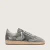 Męskie buty Ball Star LTD z szarego denimu z czarną skórzaną gwiazdą