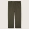 Spodnie chino w kolorze wojskowej zieleni z kolekcji Golden Collection