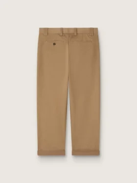 Beżowe spodnie chino w kolorze khaki z Golden Collection