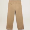 Beżowe spodnie chino w kolorze khaki z Golden Collection