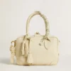 Biały brelok w stylu „worn white”