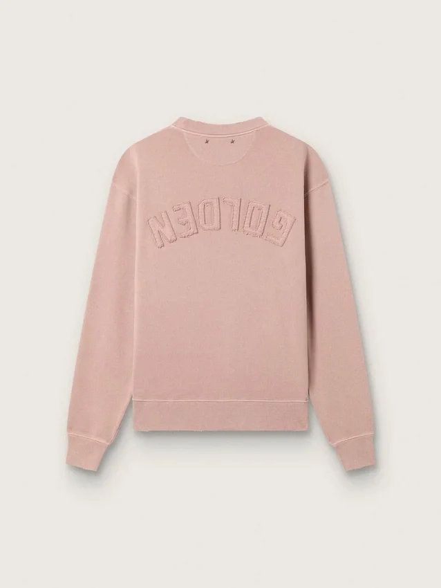 Bluza w kolorze pudrowego różu z odwróconym logo z tyłu – Jersey Capsule