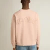 Bluza w kolorze pudrowego różu z odwróconym logo z tyłu – Jersey Capsule