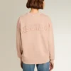 Bluza w kolorze pudrowego różu z odwróconym logo z tyłu – Jersey Capsule