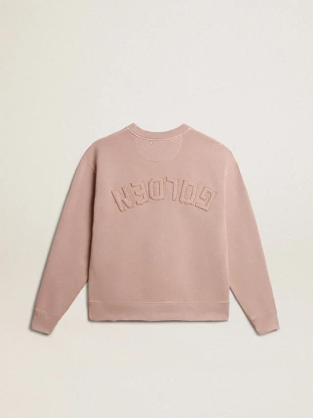 Bluza w kolorze pudrowego różu z odwróconym logo z tyłu – Jersey Capsule