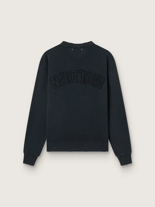 Bluza w kolorze spranego czerni z odwróconym logo z tyłu – Jersey Capsule
