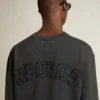 Bluza w kolorze spranego czerni z odwróconym logo z tyłu – Jersey Capsule