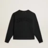 Bluza w kolorze spranego czerni z odwróconym logo z tyłu – Jersey Capsule
