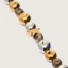 Czarny naszyjnik typu choker z ćwiekami