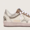 Damskie buty Ball Star LTD z nappa, z metaliczną gwiazdą na bazie surowców odnawialnych i wstawkami