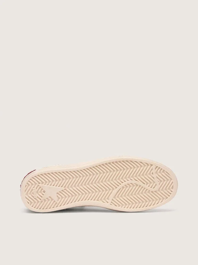Damskie buty Ball Star LTD z nappy ze skórzaną gwiazdą i srebrną zamszową wstawką na pięcie