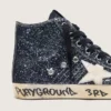Damskie buty Francy w ciemnoniebieskim kolorze z brokatem i białą gwiazdką