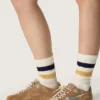 Damskie buty Marathon Speed z cholewką z zamszu w kolorze tytoniowym i srebrną gwiazdą