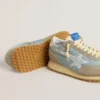 Damskie buty Marathon z jasnoniebieską nylonową cholewką i pastelowo-niebieską gwiazdką