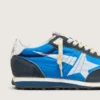 Damskie buty Marathon z niebieską nylonową cholewką i białą gwiazdą