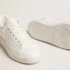 Damskie buty Purestar na bazie surowców odnawialnych z białą gwiazdą i zapiętkiem z efektem lustrzanym