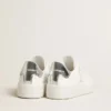 Damskie buty Purestar na bazie surowców odnawialnych z białą gwiazdą i zapiętkiem z efektem lustrzanym