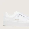 Damskie buty Purestar z materiału pochodzenia biologicznego z białą gwiazdą i zakładką na pięcie