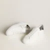 Damskie buty Purestar z skórzaną gwiazdką i czarną lakierowaną skórzaną wstawką na pięcie