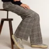 Damskie buty Space-Star w srebrnym brokacie z lodowoszarym gwiazdkiem