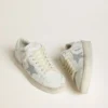 Damskie buty Stardan LTD z gwiazdą z kryształów Swarovskiego i metaliczną skórzaną wstawką na pięcie