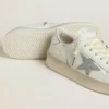 Damskie buty Stardan LTD z gwiazdą z kryształów Swarovskiego i metaliczną skórzaną wstawką na pięcie