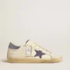 Damskie buty Super-Star LTD z zamszową gwiazdą i zapiętkiem z kryształami Swarovskiego