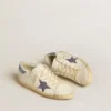 Damskie buty Super-Star LTD z zamszową gwiazdą i zapiętkiem z kryształami Swarovskiego