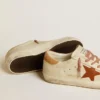 Damskie buty Super-Star z skórzaną gwiazdką i skórzaną wstawką na obcasie z nadrukiem imitującym skórę krokodyla