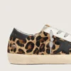Damskie buty Super-Star ze skóry w panterkę