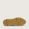 Damskie buty z Running Sole z nappy i brązowego zamszu z gwiazdką z kryształów Swarovskiego