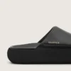 Męskie buty typu slip-on Space-Star z czarnej skóry