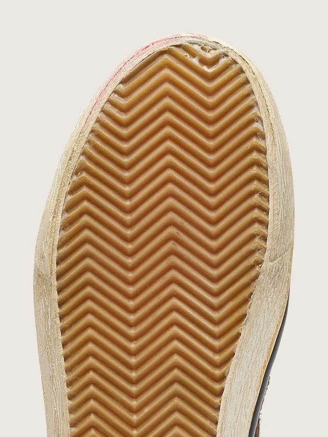 Damskie Sneakersy LAB typu Slide z zamszu w kolorze tytoniowym z kryształkami i gwiazdką z zamszu w kolorze tytoniowym