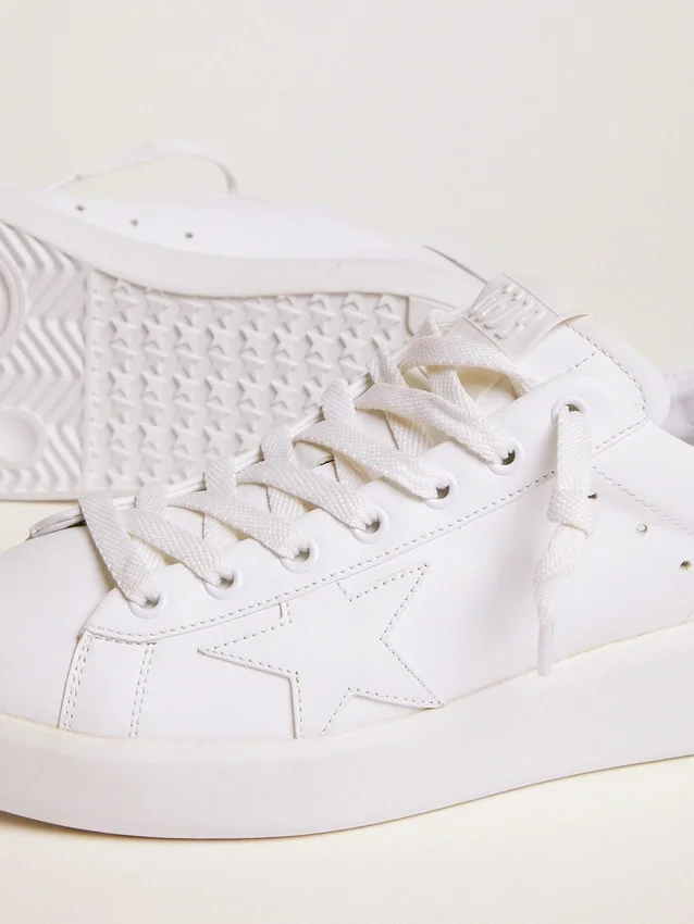 Damskie sneakersy Purestar z błyszczącą srebrną wstawką na pięcie