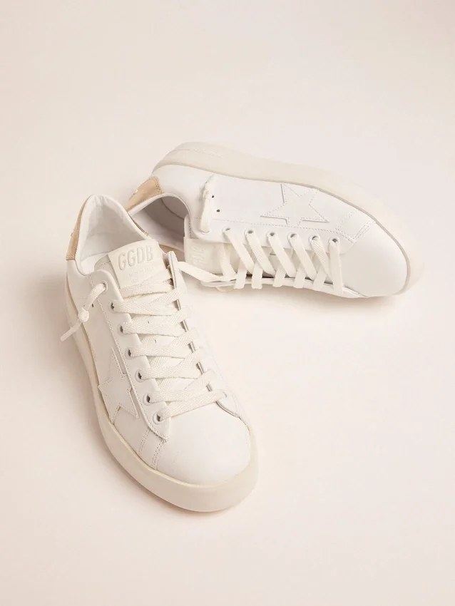 Damskie Sneakersy Purestar z złotą naszywką na pięcie