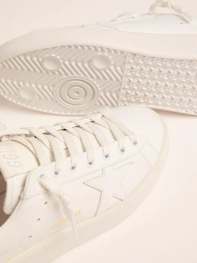 Damskie Sneakersy Purestar z złotą naszywką na pięcie