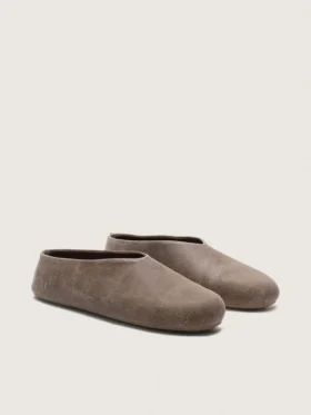 Damskie spodnie Tierra z zamszu w kolorze khaki