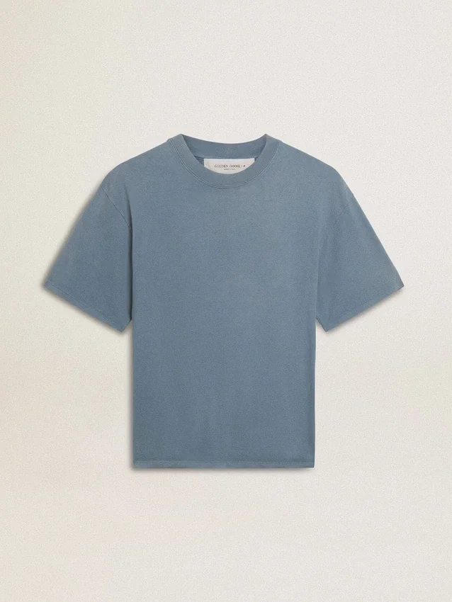 Koszula w kolorze jasnoniebieskim z odwróconym logo na plecach – Jersey Capsule
