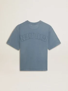 Koszula w kolorze jasnoniebieskim z odwróconym logo na plecach – Jersey Capsule