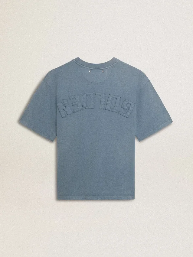 Koszula w kolorze jasnoniebieskim z odwróconym logo na plecach – Jersey Capsule