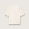 Koszulka w kolorze postarzanej bieli z odwróconym logo z tyłu – Jersey Capsule