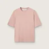 Koszulka w kolorze pudrowego różu z odwróconym logo z tyłu – Jersey Capsule