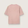 Koszulka w kolorze pudrowego różu z odwróconym logo z tyłu – Jersey Capsule