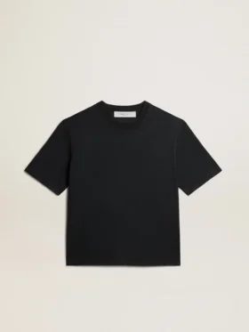 Koszulka w kolorze wypranej czerni z odwróconym logo na plecach – Jersey Capsule
