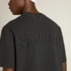 Koszulka w kolorze wypranej czerni z odwróconym logo na plecach – Jersey Capsule