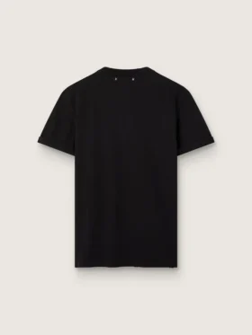 Koszulka z kolekcji Golden Collection w stylu postarzanym, w kolorze vintage black