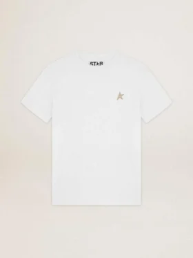 Koszulka z kolekcji Star Collection z gwiazdą w złotym brokacie z przodu